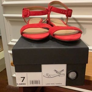 Banana Republic suede sandals
